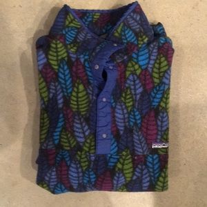 Vintage Patagonia Fleece Large Lead Pattern!